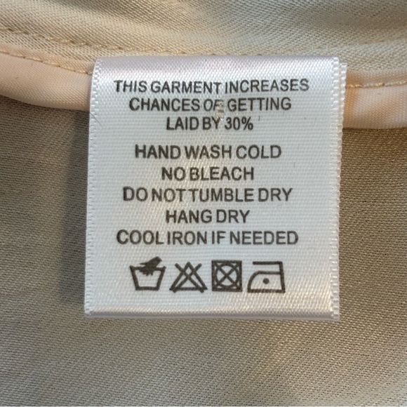 LPA Off White Cream Lightweight Blazer Jacket Size Small S - Picture 6 of 7